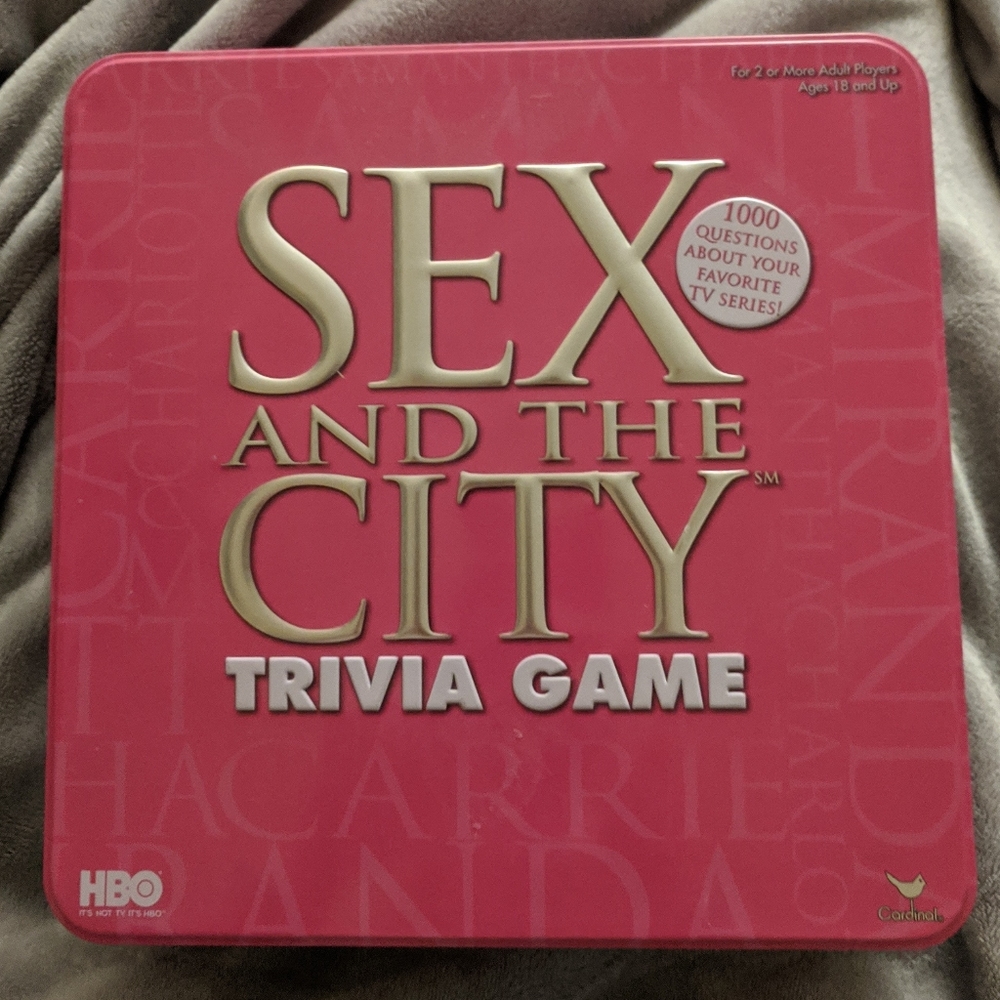 Never used Sex and the City trivia game